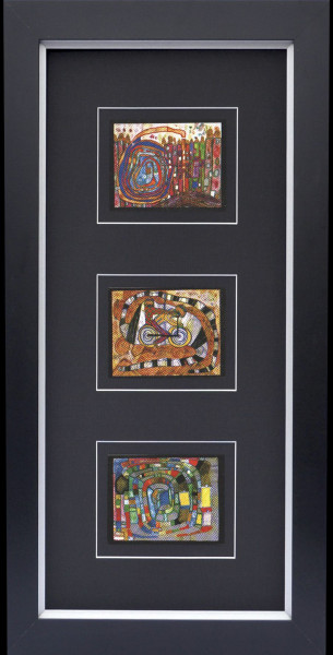 Kunstdruck HUNDERTWASSER