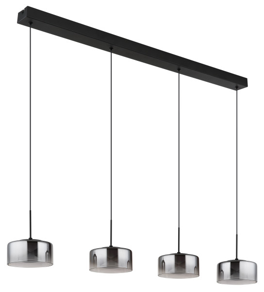 Hängeleuchte BELINDA in schwarz aus Metall