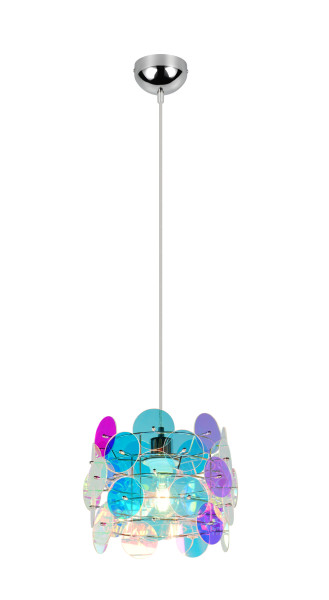 Pendelleuchte IRIDE in mehrfarbig aus Kunststoff