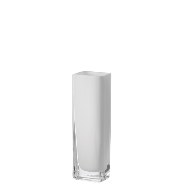 Vase LEONARDO LUCCA in weiß aus Glas