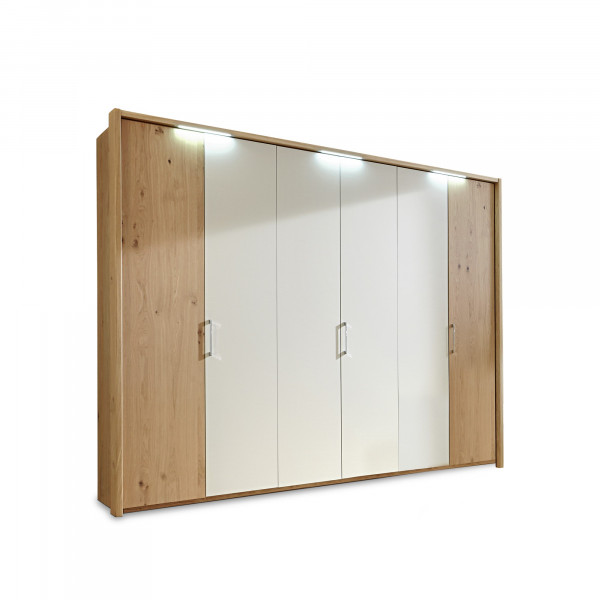 Kleiderschrank MONDO AMADO in taupe aus Lack