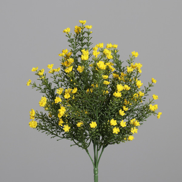 Kunstblumen STRAUß in gelb aus Kunststoff