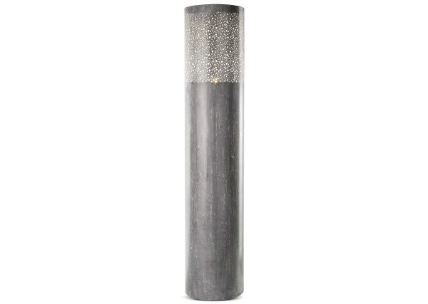 Stehleuchte RUSTY in weiß aus Metall
