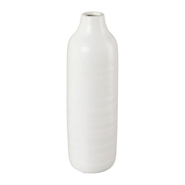 Vase PRESENCE in weiß aus Keramik