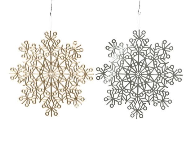 Tischset SNOWFLAKE in mehrfarbig aus PVC