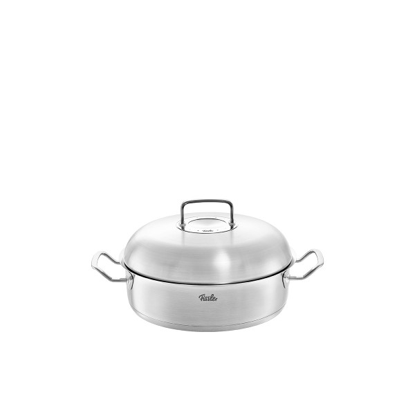 Bräter Profi Collection in silberfarben aus Metall