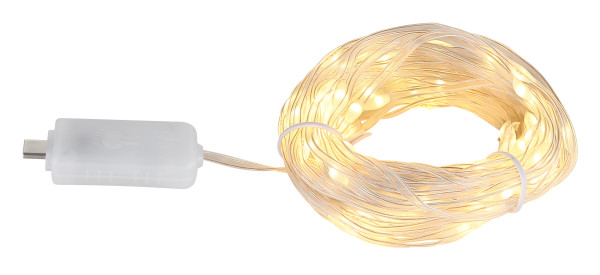 Lichtband in weiß aus Kunststoff