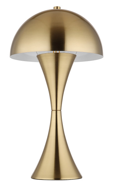Tischleuchte DIMA in messingfarben aus Metall