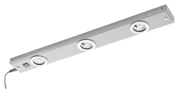 Unterbauleuchte KOB LED in Nickel aus Stahl