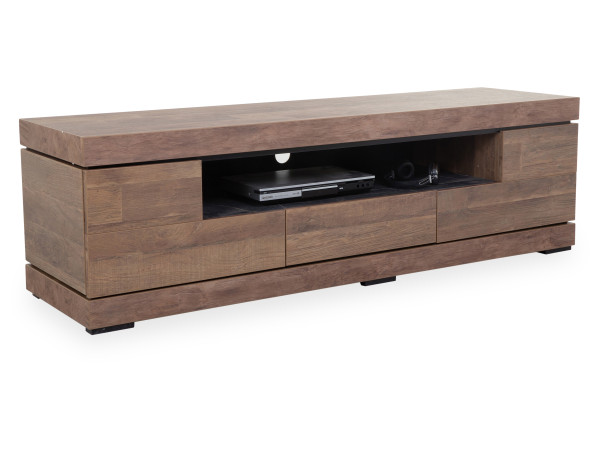 Lowboard HARPER ECHUCA in teak aus Dekor