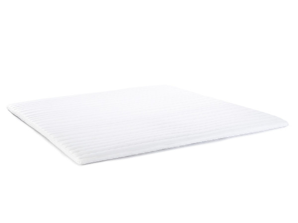 Topper KALTSCHAUM MILANO in weiß aus Stoff