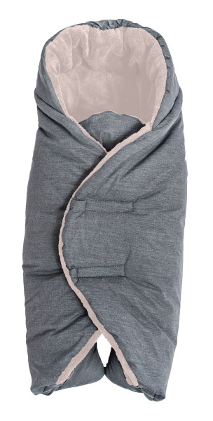 Einschlagdecke ALPIN in grau aus Polyester