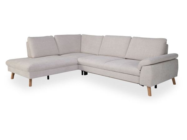 Polsterecke MONDO LIVENTO in beige aus Stoff