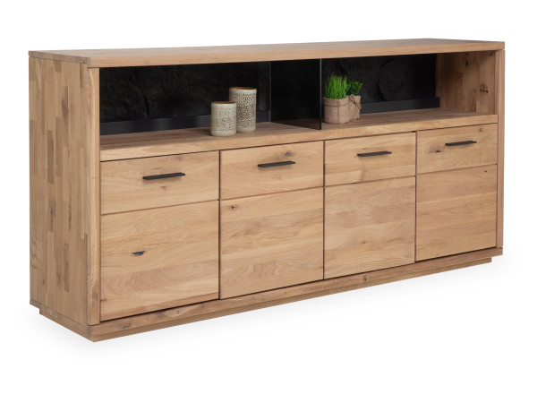Sideboard MONDO VIVANTO in Wildeiche aus Massivholz