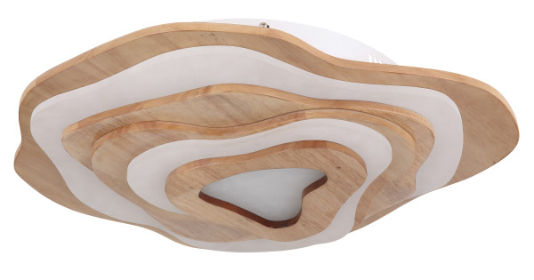 Deckenleuchte JACKS in braun aus Holz
