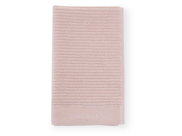 Gästetuch SANSIBAR COAST in rose aus Baumwolle