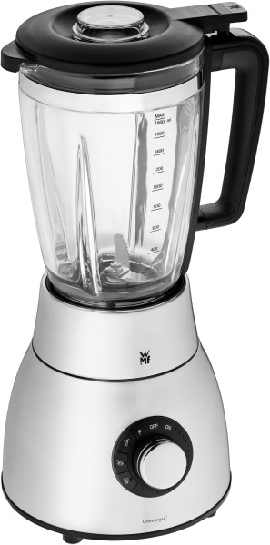Standmixer KULT PRO in silberfarben aus Metall