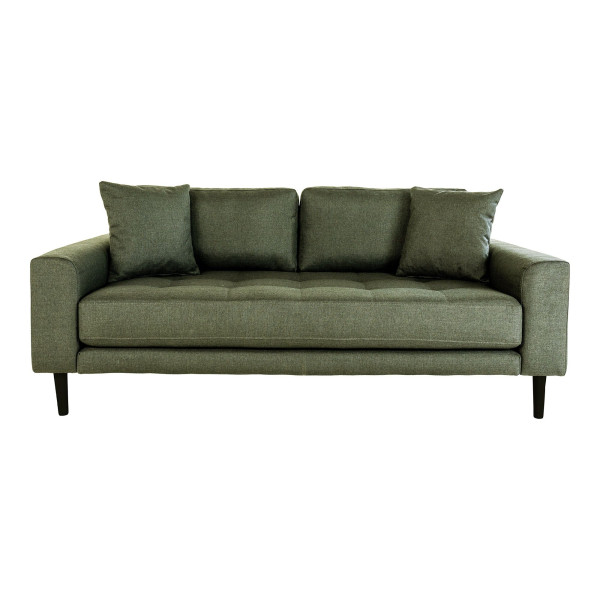 Sofa 2,5 Sitzer DROP LIDO in OLIVGRÜN