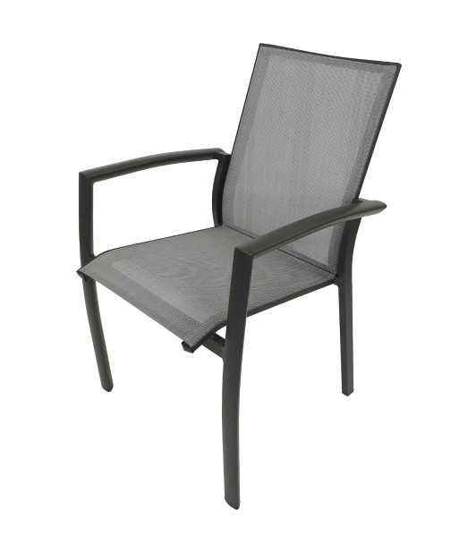 Gartenstuhl Outdoor SAVONA in grau