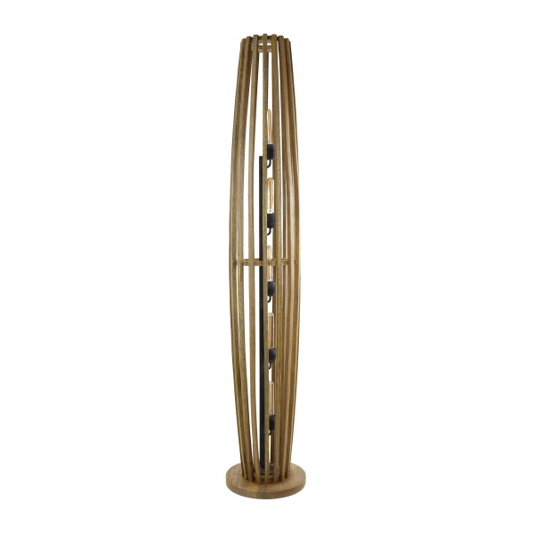 Stehleuchte ORBIT WOOD in natur aus Mango