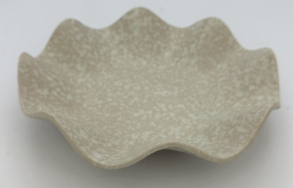 Dekoteller ORGANIC in stone aus Steingut