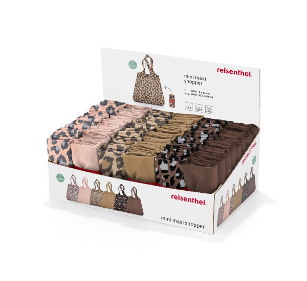 mini-maxi-Shopper reisenthel - leo winter in mehrfarbig aus Polyester