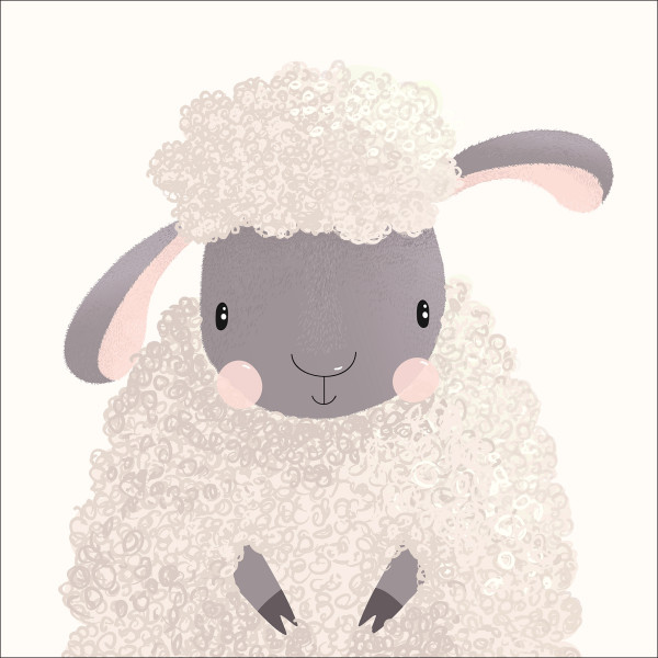 Keilrahmenbild LITTLE LAMB