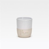 Kaffeebecher MOIN in natur aus Steinzeug