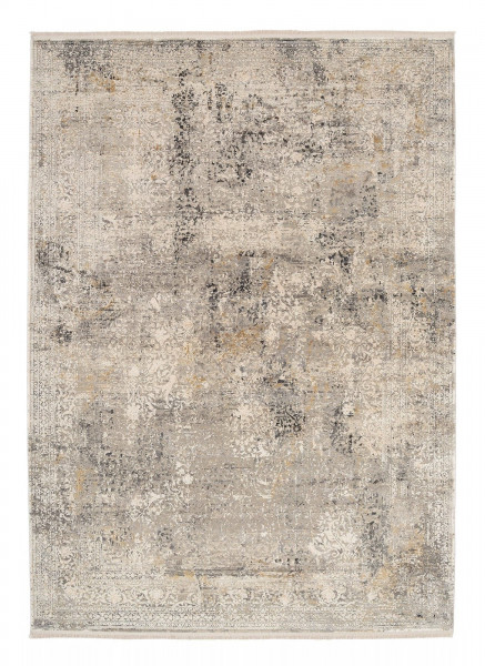 Teppich LOTUS in grau aus Mischgewebe