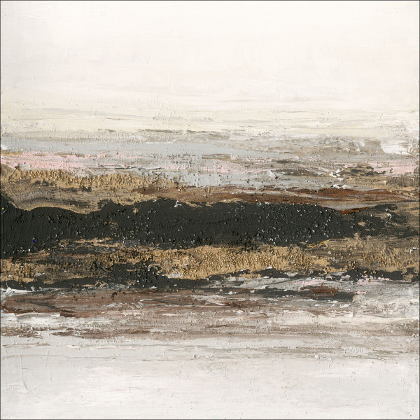 Originalbild LAYERS OF EARTH in mehrfarbig aus Holz