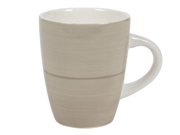 Kaffeebecher HARMONY in sand aus Steinzeug