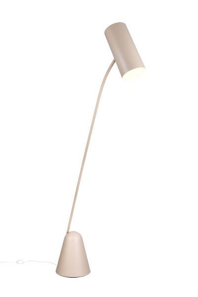 Stehleuchte CIALTO in beige aus Metall