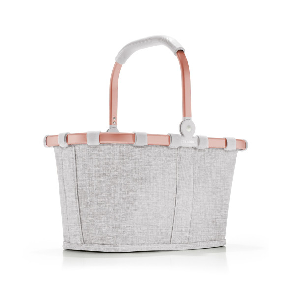 carrybag reisenthel XS - frame TWIST rose in grau aus Polyester
