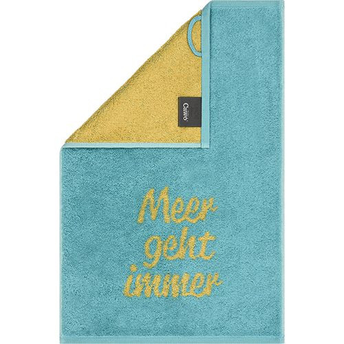 Gästetuch Meer geht immer in türkis