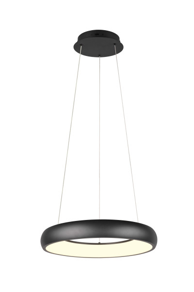 Pendelleuchte CARDONA in schwarz aus Metall