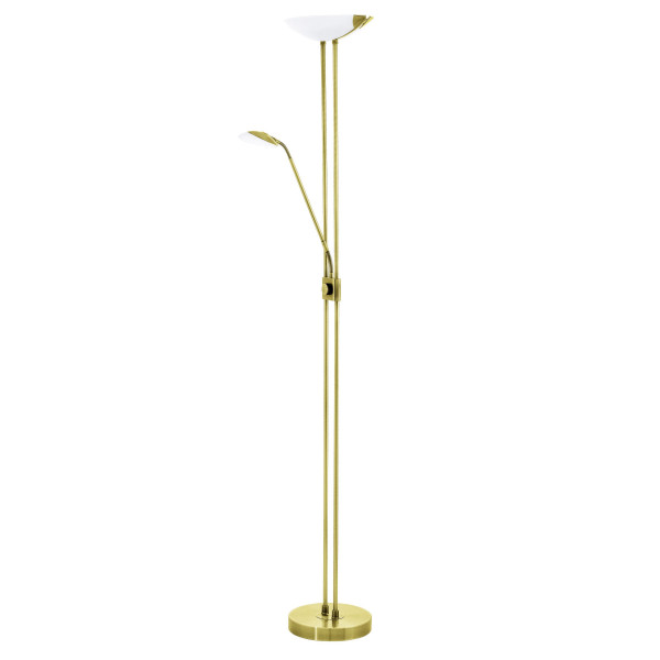 Stehleuchte BAYA LED in gold aus Stahl