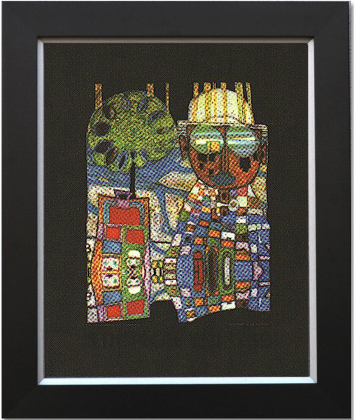 Kunstdruck HUNDERTWASSER