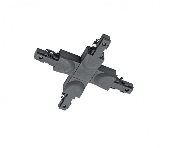 X-Verbinder DUOLINE in schwarz aus Kunststoff