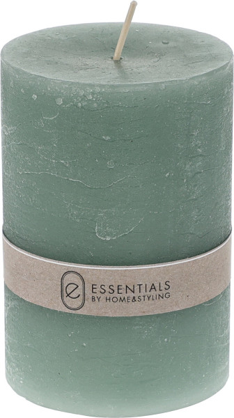 Kerze HARMONY ESSENTIALS grün in grün aus Wachs