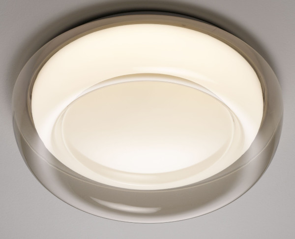 Deckenleuchte JEROM in grau aus Kunststoff