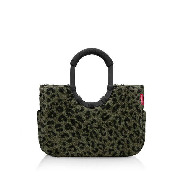 loopshopper reisenthel M - teddy leo oliv in oliv aus Polyester