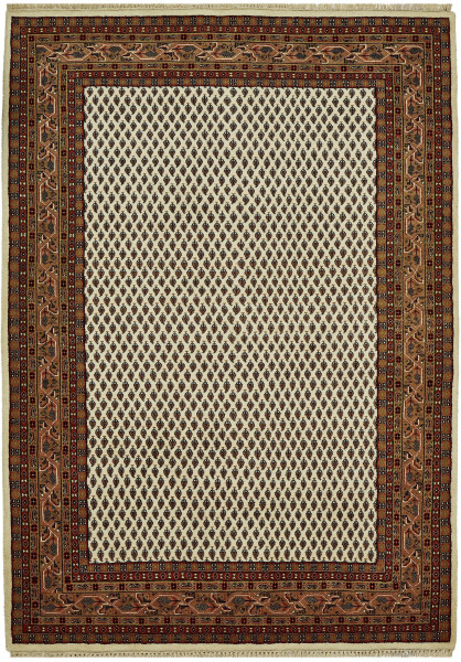 Teppich BIKANER Mir beige rund