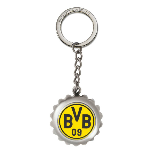 Schlüsselanhänger BVB ÖFFNER in mehrfarbig aus Materialmix
