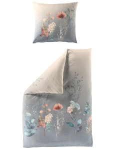 Bettwäsche Mako-Satin bleu Bettwäsche Mako-Satin bleu