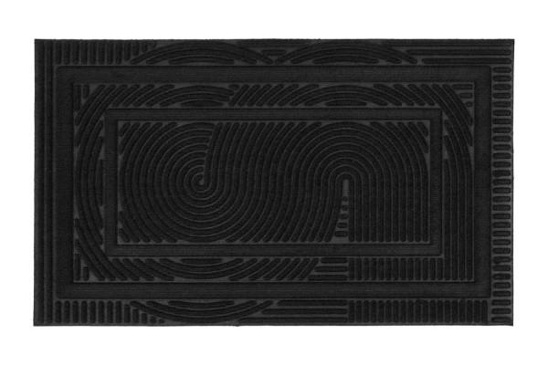 Fußmatte GRAPHIC PROMO in schwarz