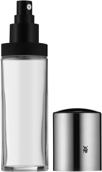 Essig/-Ölsprüher BASIC in silberfarben aus Glas