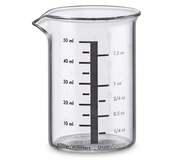 Messbecher KÜCHENPROFI in klar aus Glas