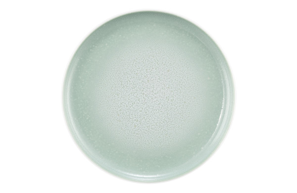 Brotteller SENTO HOME in grün aus Porzellan