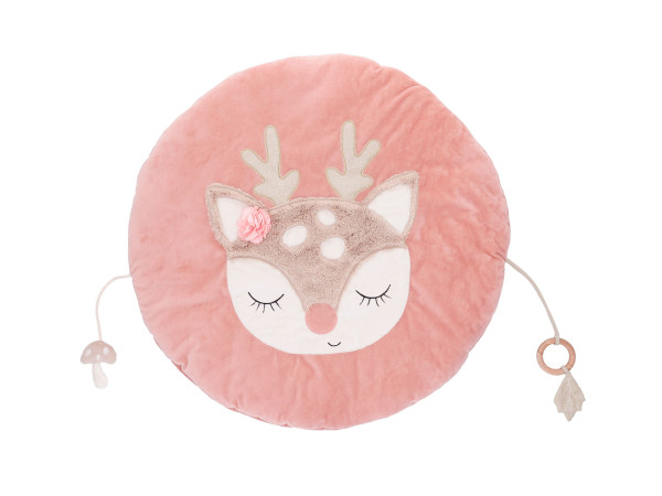 Krabbeldecke REH ELLA in beige aus Polyester