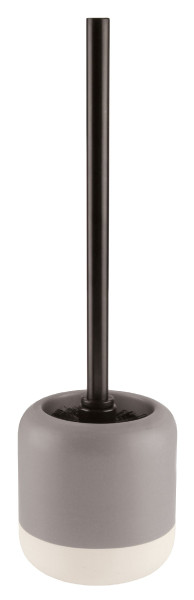 WC-Bürsten-Halter LUNELLA in silbergrau aus Dolomit
